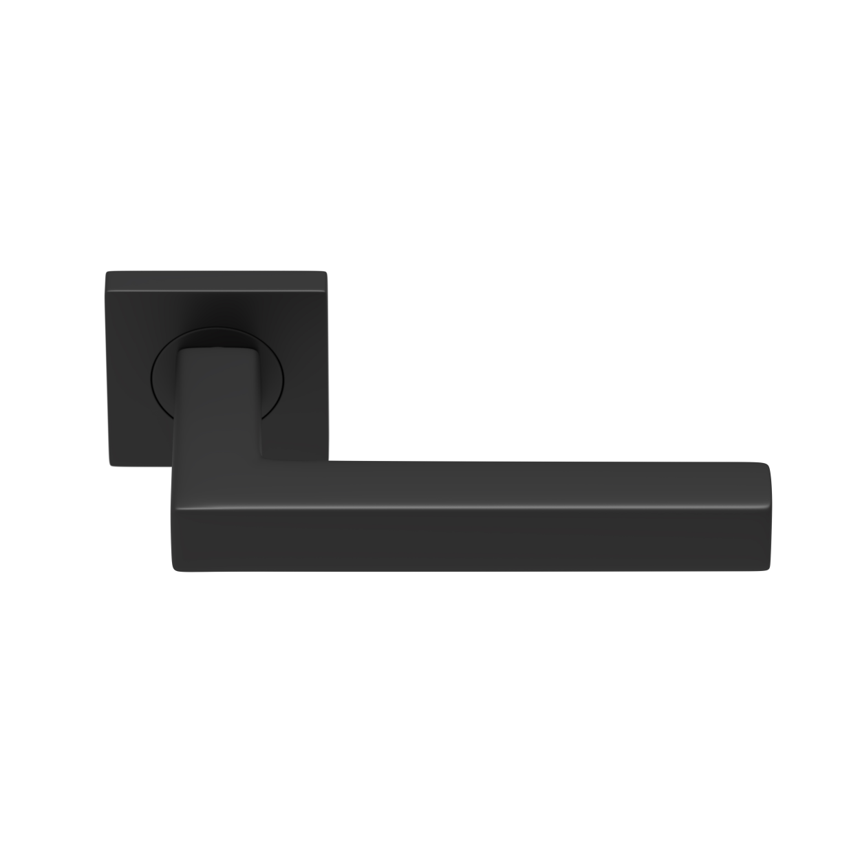 Sluitwerkpakketten met Deurkruk Squared 20 Regular Zwart
